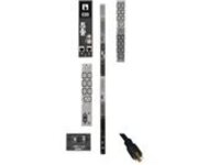 Tripp Lite 8.6kW 3-Phase Monitored PDU, LX Interface, 208/120V Outlets (36 C13/6 C19/3 5-15/20R), LCD, NEMA L21-30P, 3m/10 ft. Cord, 0U 1.8m/70 in. Height, TAA