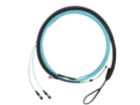 Panduit QuickNet PanMPO Round Harness Cable Assemblies - network cable - 2.74 m - aqua