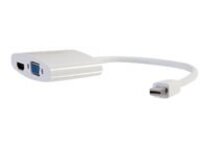 C2G 8in Mini DisplayPort to HDMI or VGA Adapter Converter