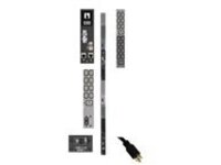 Tripp Lite 10kW 3-Phase Monitored PDU, LX Interface, 200/208/240V Outlets (42 C13/6 C19), LCD, NEMA L15-30P, 1.8m/6 ft. Cord, 0U 1.8m/70 in. Height, TAA