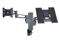 Kensington SmartFit - Mounting kit for 2 monitors or one monitor and notebook (adjustable arm)