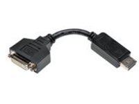 Tripp Lite DisplayPort to DVI Cable Adapter, Converter for DP-M to DVI-I-F, 1920 x 1200 (1080p), 6 in., 50 Pack