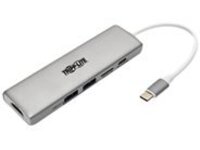 Tripp Lite USB C Docking Station Adapter, 4K @ 30 Hz, HDMI, Thunderbolt 3, PD Charging, Micro SD