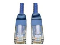 Tripp Lite Premium Cat5/Cat5e/Cat6 Gigabit Molded Patch Cable, 24 AWG, 550 MHz/1 Gbps (RJ45 M/M), Blue, 35 ft.
