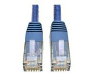 Tripp Lite Premium Cat5/Cat5e/Cat6 Gigabit Molded Patch Cable, 24 AWG, 550 MHz/1 Gbps (RJ45 M/M), Blue, 75 ft.