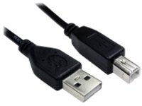1.8MTR USB 2.0 A MALE TO B MALE