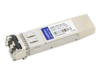 AddOn - SFP+ transceiver module (equivalent to: A10 Networks AXSK-SFP+SR)
