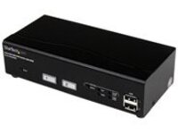 Startech 2 Port USB DVI KVM Switch with DDM Fast Switching Technology and Cables