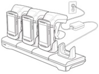 Zebra 4-Slot Charging Cradle
