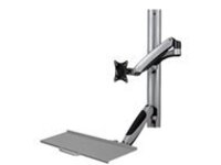 Eaton Tripp Lite Series Adjustable-Height Wall-Mount Sit-Stand Workstation, Single-Display