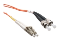 Axiom LC-ST Multimode Duplex OM2 50/125 Fiber Optic Cable