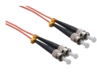 Axiom ST-ST Multimode Duplex OM2 50/125 Fiber Optic Cable