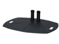 Premier Mounts - Mounting component (floor stand base, dual pole clamp VESA adapter)