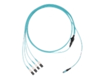 Panduit QuickNet 4 to 1 Conversion Harness Cable Assemblies - network cable - 5 m - aqua