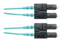 Panduit Opti-Core patch cable - 16 m - aqua