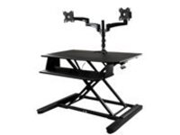 StarTech.com Dual Monitor Sit Stand Desk Converter