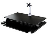 StarTech.com Sit Stand Desk Converter with Monitor Arm