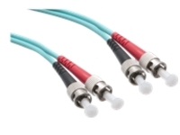 Axiom ST-ST Multimode Duplex OM3 50/125 Fiber Optic Cable