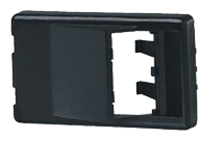 Panduit MINI-COM Snap-On Modular Furniture Faceplate