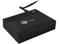 SIIG 60W 10-Port USB Charger