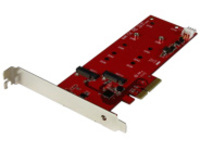 StarTech.com 2x M.2 SATA SSD Controller Card