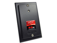 rf IDEAS WAVE ID Plus Keystroke V2 Black Surface Mount Reader - Power over Ethernet - SMART card reader - Ethernet