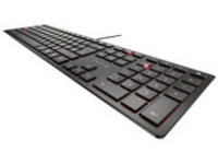 CHERRY KC 6000 SLIM BLACK CORDED KEYBOARD USB FRENCH