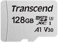 Transcend 300S - Flash memory card (adapter included)