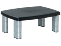 3M - Monitor stand - black, silver