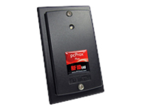 rf IDEAS WAVE ID Solo Keystroke HID Prox Black Surface Mount Reader