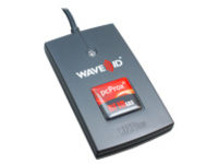 rf IDEAS WAVE ID Solo Keystroke HID Black Reader