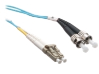 Axiom LC-ST Multimode Duplex OM4 50/125 Fiber Optic Cable