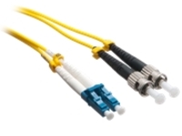 Axiom LC-ST Singlemode Duplex OS2 9/125 Fiber Optic Cable