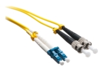 Axiom LC-ST Singlemode Duplex OS2 9/125 Fiber Optic Cable