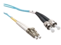 Axiom LC-ST Multimode Duplex OM4 50/125 Fiber Optic Cable