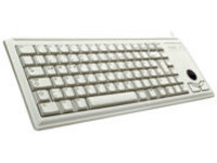 KEYBOARD 2XPS/2 US MX-GOLD SLIMLINE LIGHT GREY W/ TRACKBALL