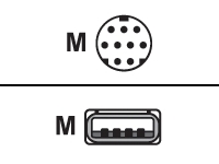 MagTek - USB cable - 9 pin mini-DIN (M) to USB (M)