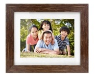 Aluratek Distressed Wood ADPFD08F