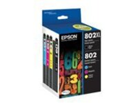 T802 Xl Black And Color Ink Cartridge