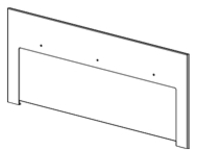 APC HyperPod Window - Rack brush strip