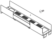 APC - Rack aisle crossover tray