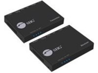 SIIG 4K HDMI HDBaseT Extender Over Single Cat5e/6 with RS-232, IR & PoC - transmitter and receiver...