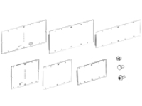 APC HyperPod Frame 4ft Aisle End Panel