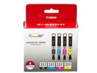 Canon CLI-251 4 Color Pack