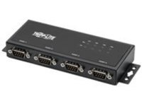 Tripp Lite RS-422/RS-485 USB to Serial FTDI Adapter with COM Retention (USB-B to DB9 F/M), 4 Ports
