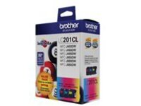 Brother LC201CL - 3-pack