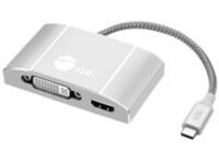 SIIG USB-C to 3-in-1 Multiport Video Adapter with PD Charging