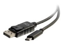 C2G 2.7m (9ft) USB C to DisplayPort Adapter Cable Black