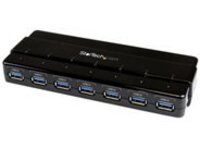 StarTech.com 7 Port USB 3.0 Hub &#x2013; Up To 5 Gbps &#x2013; 7 x USB &#x2013; Universal Multi Port USB Extender for Your Desktop &#x2013; USB Powered (ST7300USB3B)