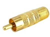 StarTech.com One-piece RCA to F Type Coaxial Cable